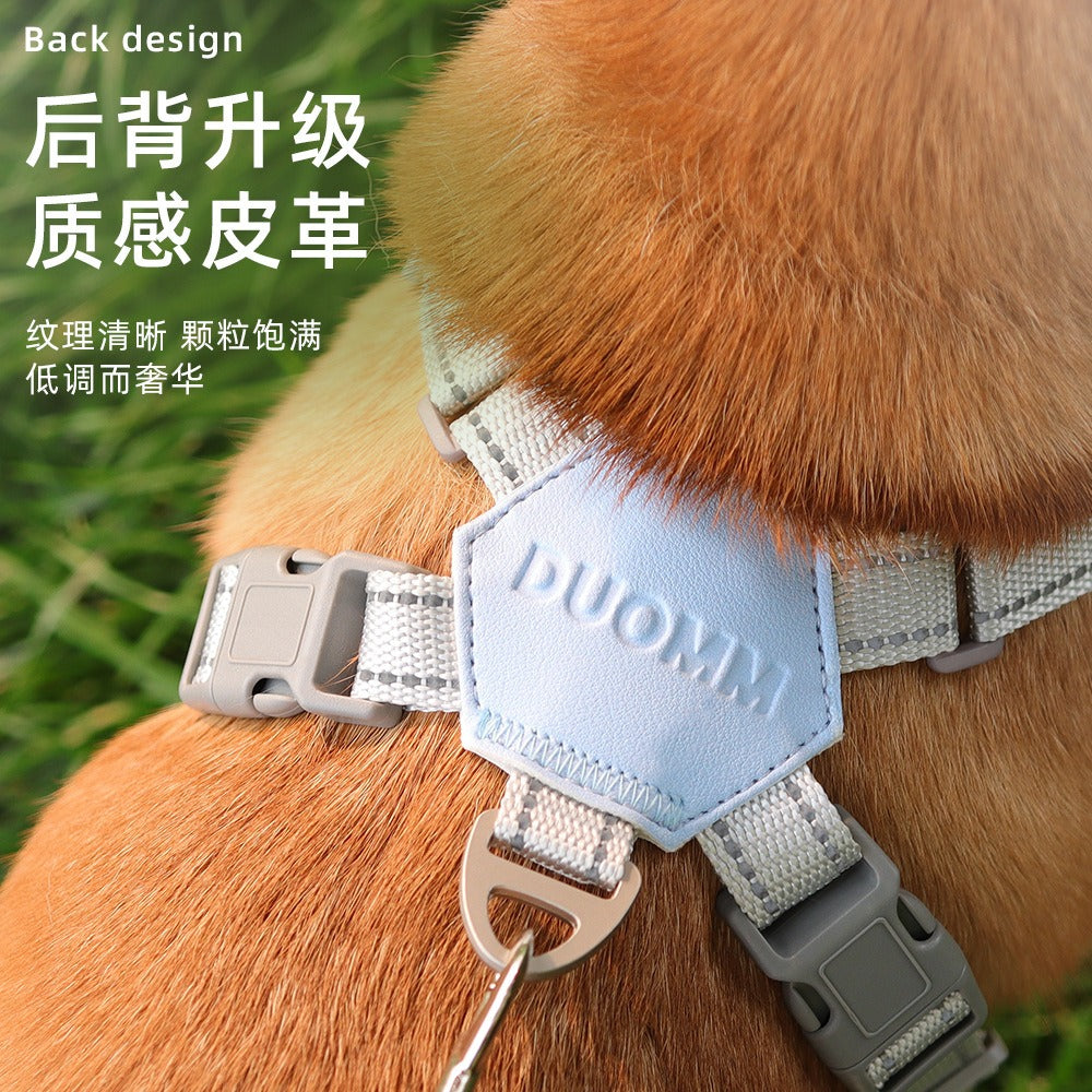 Breathable Reflective Dog Harness – Adjustable No-Pull Vest