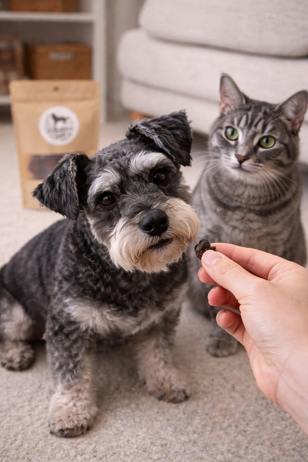Chicken Hearts for Dogs & Cats | Nutrient-Rich Treat | Whisker & Tail Co.