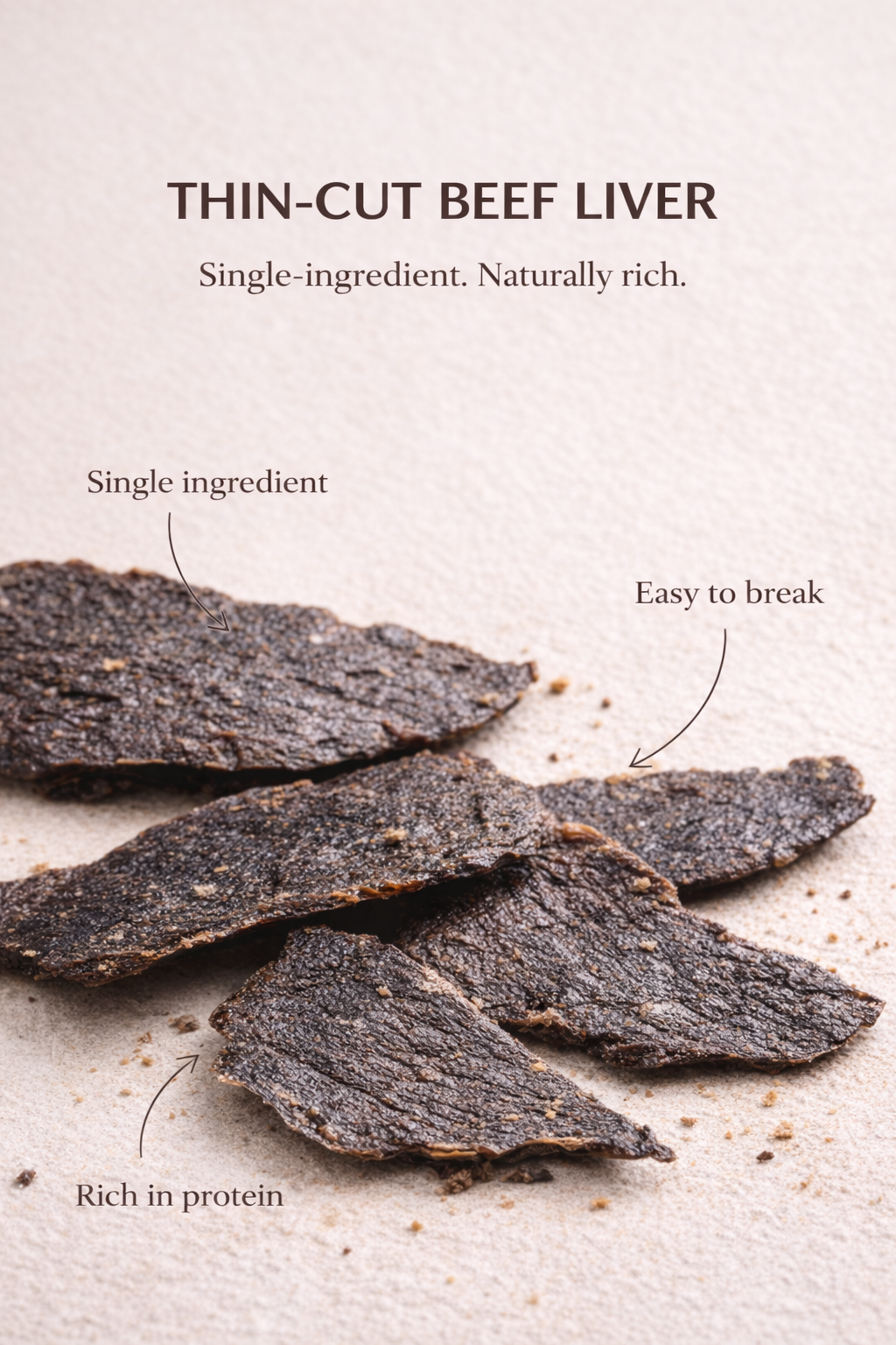 Beef Liver for Dogs & Cats | Nutrient-Rich Treat | Whisker & Tail Co.