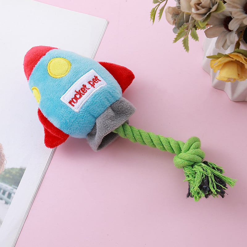 Rocket Rope Dog Toy