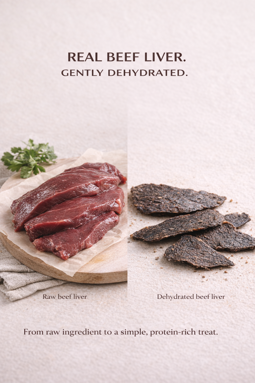 Beef Liver for Dogs & Cats | Nutrient-Rich Treat | Whisker & Tail Co.