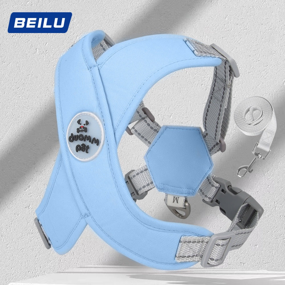 Breathable Reflective Dog Harness – Adjustable No-Pull Vest