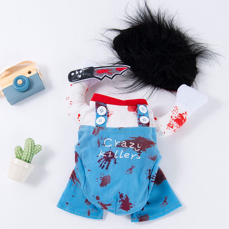 Funny Halloween Pet Costume – Dog & Cat Dress-Up Outfit