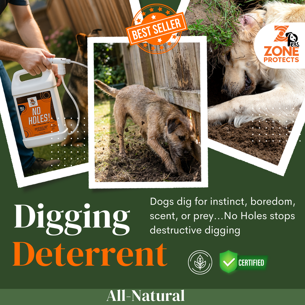 No Holes! Digging Prevention Concentrate/Gallon Trigger Sprayer