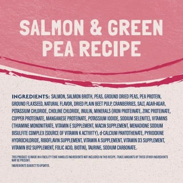 Natural Balance LID Salmon & Green Pea Wet Cat Food – 5.5 oz Can