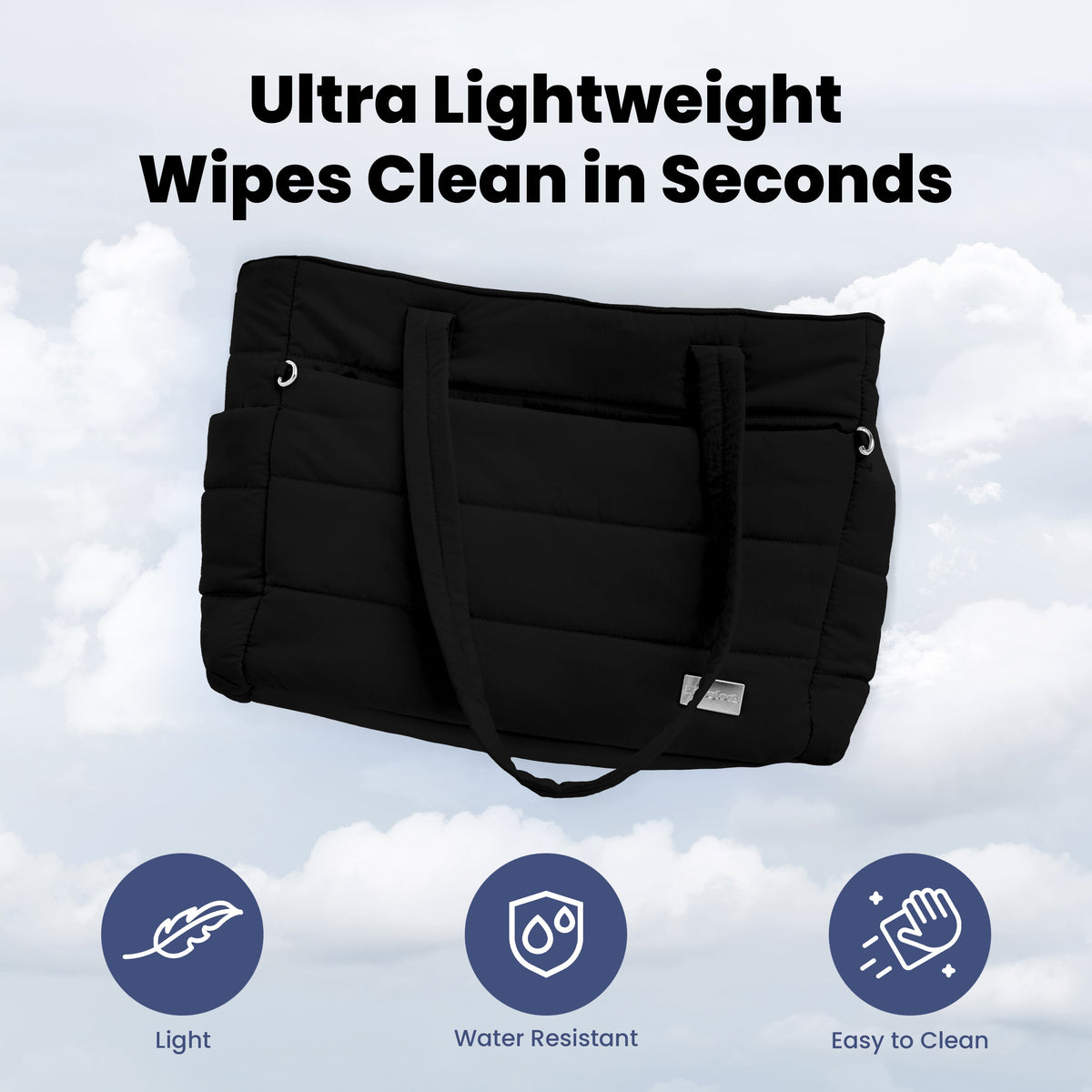 Puffer Dog Travel Bag for Dog Moms