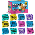 Oops Wraps™ Non-Stick Self-Adhesive Dog Bandage Wrap – Funny Sayings, 12-Pack, 2” × 5 yds