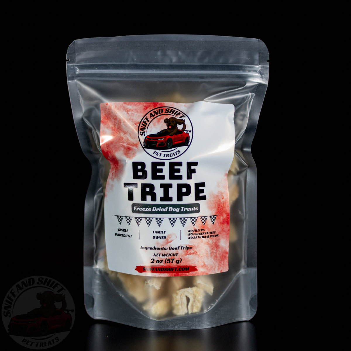 Freeze-Dried Tripe Dog Treats: Raw, Single Ingredient