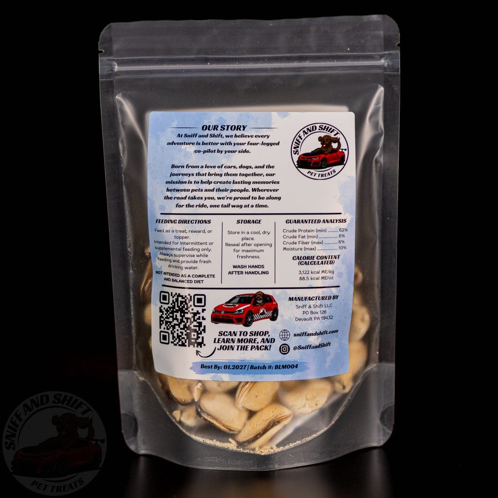 Freeze-Dried Blue-Lipped Mussels: Dog & Cat Treats