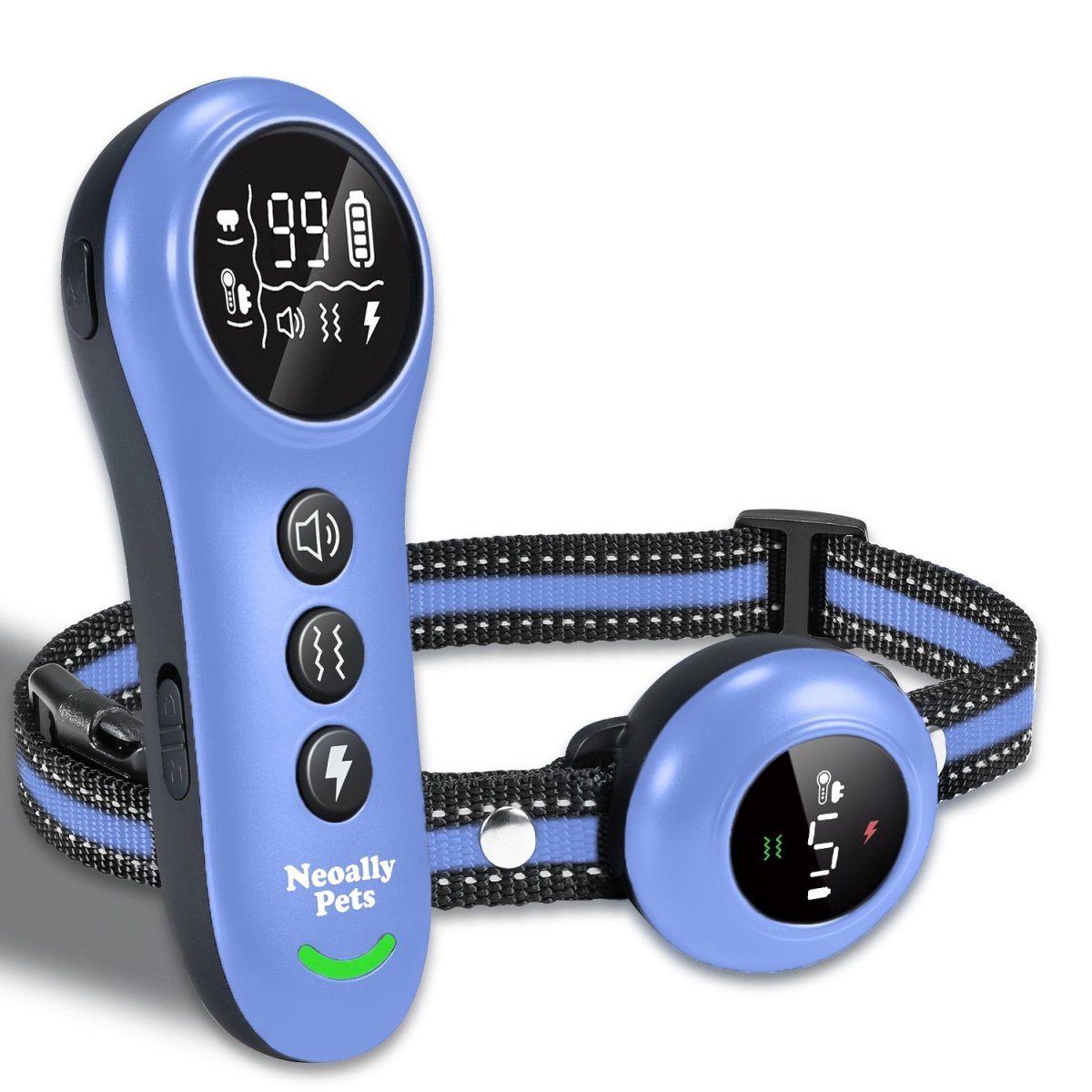2-in-1 Rechargeable Dog Training & Bark Control Collar