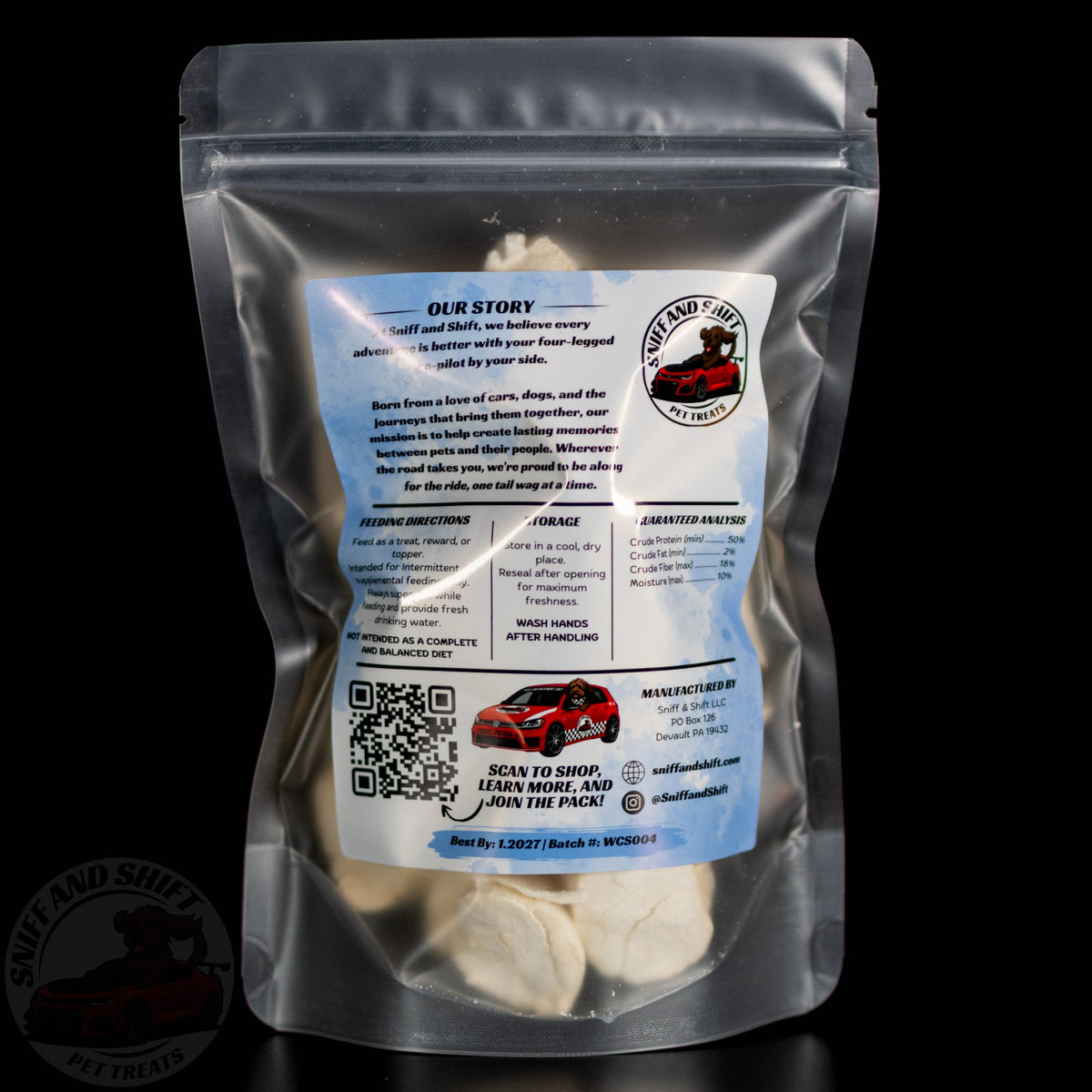 Freeze-Dried Scallops: Dog & Cat Treats