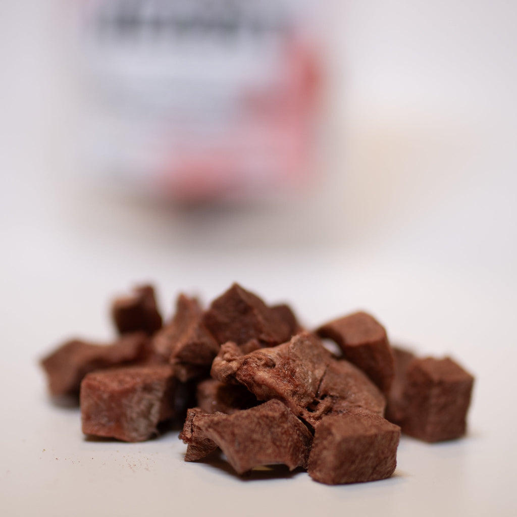 Freeze-Dried Beef Heart Dog Treats: Lean Single-Ingredient Protein