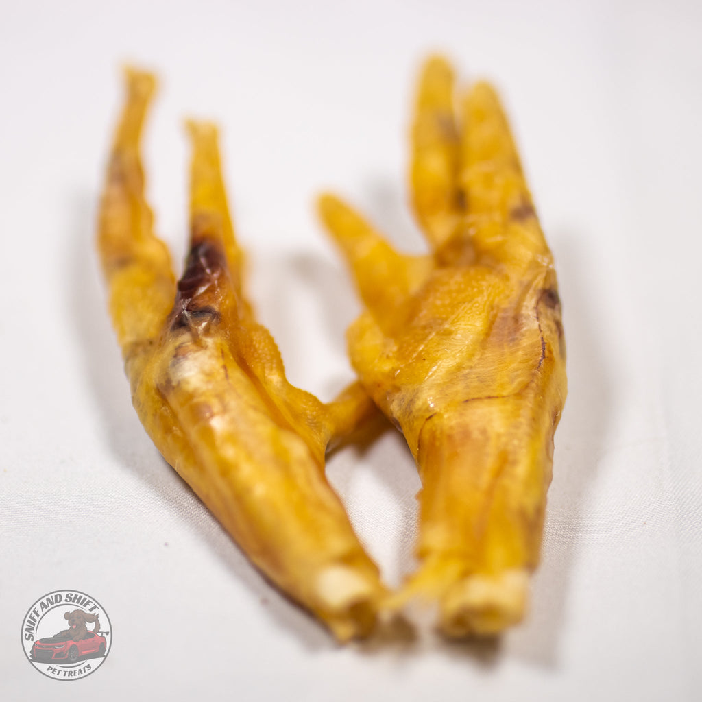 Air-Dried Chicken Feet Dog Treats: Natural Chews